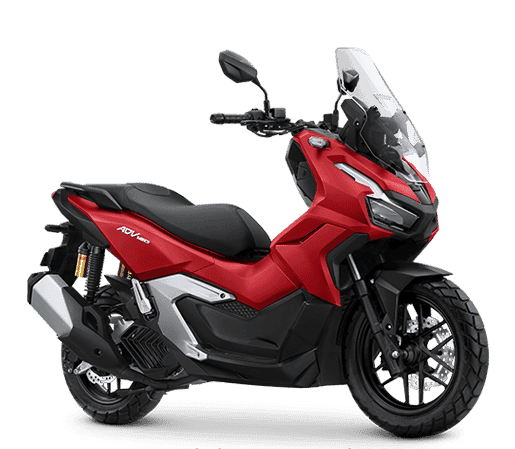 Honda ADV 160 in Solid Matte Red, ADV160