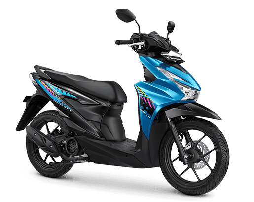 Honda BeAT in Glossy Blue Black, Jazz