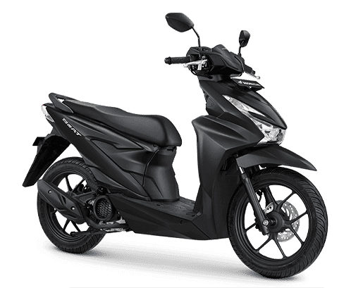 Honda BeAT in Matte Black, Deluxe