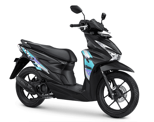 Honda BeAT in Matte Black, Infinite