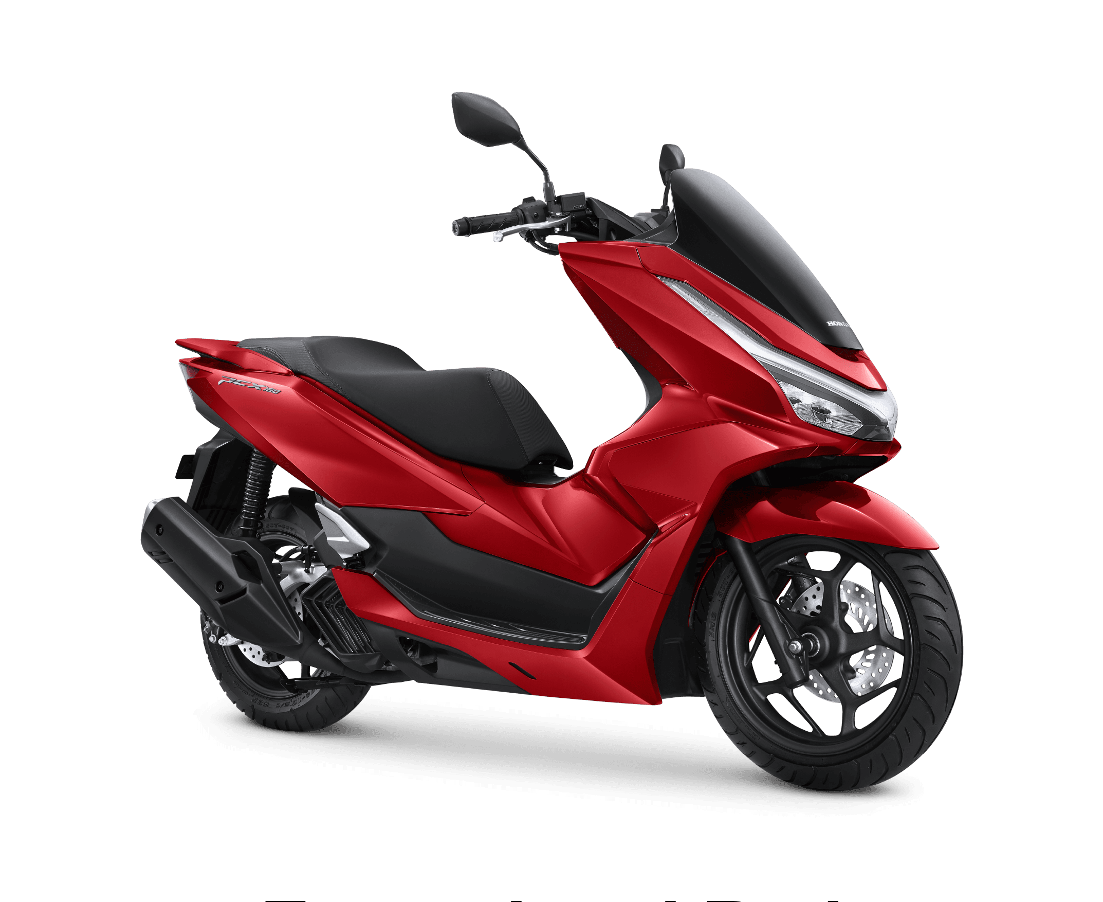 Honda PCX 160 in Red, Exceptional