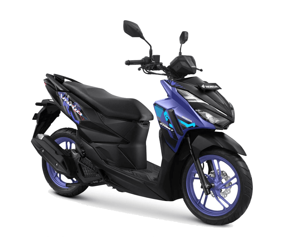 Honda Vario 125 in Black Purple, Street