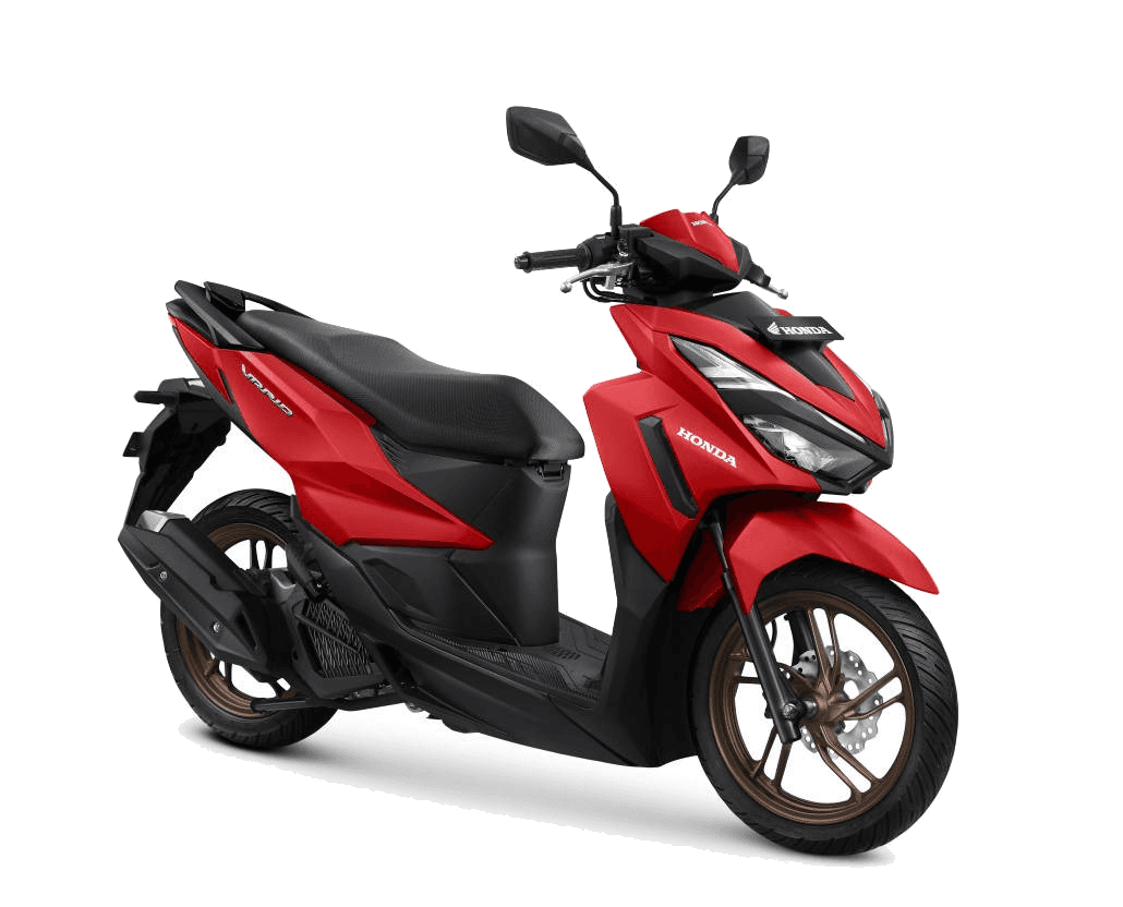 Honda Vario 125 in Matte Red, Advance