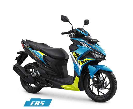 Honda Vario 160 in Glossy Blue Lime, Vario Evo 160