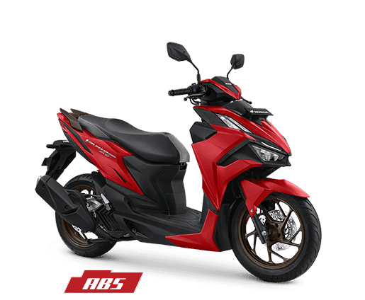 Honda Vario 160 in Matte Red, Ultimate