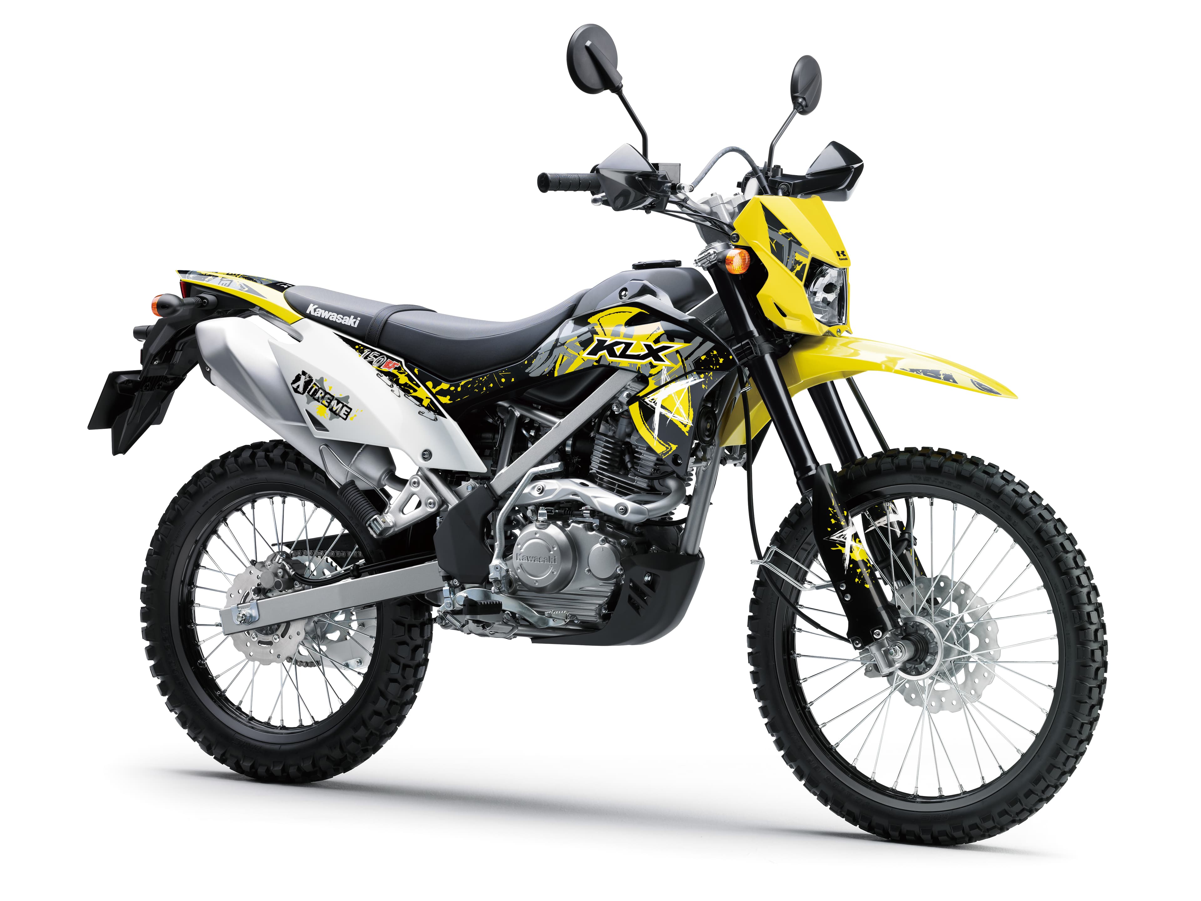 Kawasaki KLX 150 in Shiny Yellow B, KLX150 BF SE