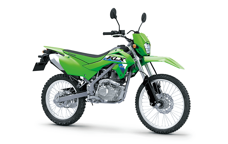 Kawasaki KLX 150 in Lime Green, KLX150