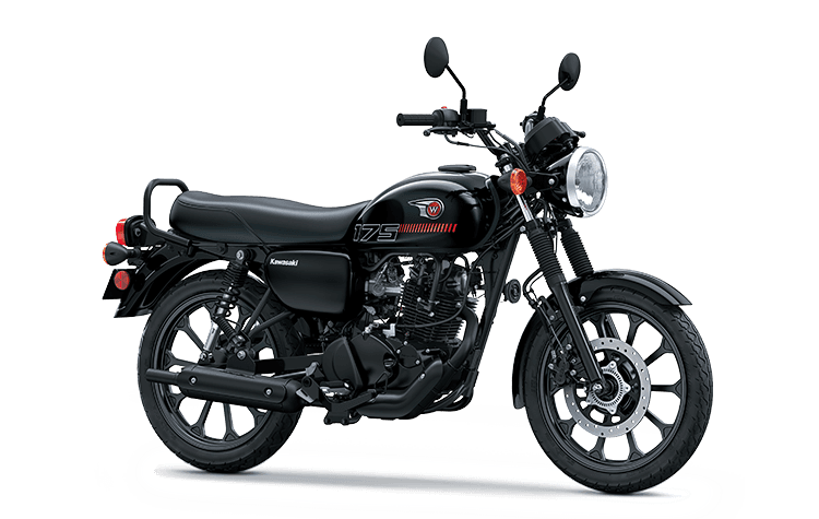 Kawasaki W175 in Metallic Spark Black, W175 Street