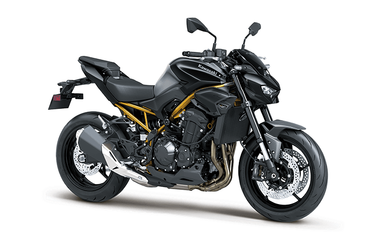Kawasaki Z900 in Metallic Matte Graphene Steel Gray / Metallic Flat Spark Black, Z900