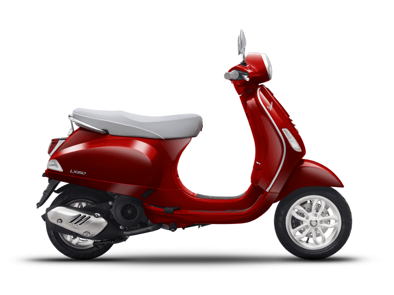 Vespa LX 125 in Red Scarlatto, LX