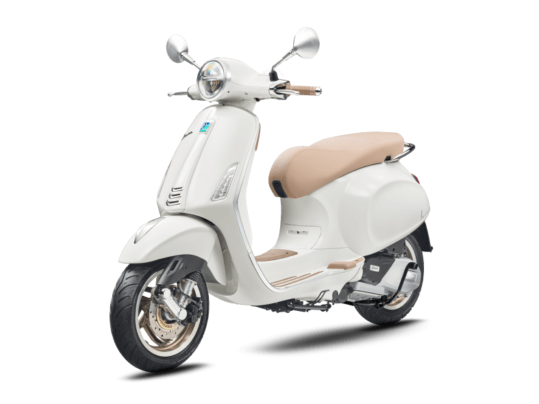 Vespa Primavera in White Innocente, Primavera S