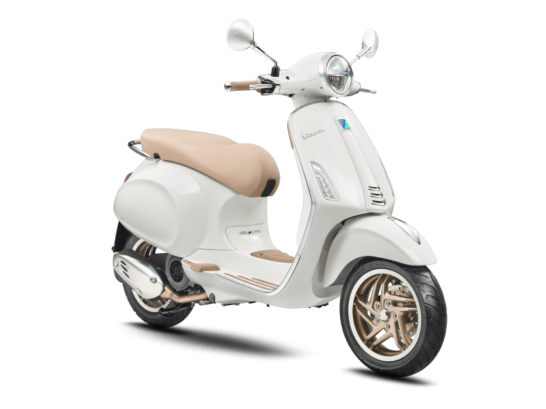 Vespa Primavera in White Innocente, Primavera S