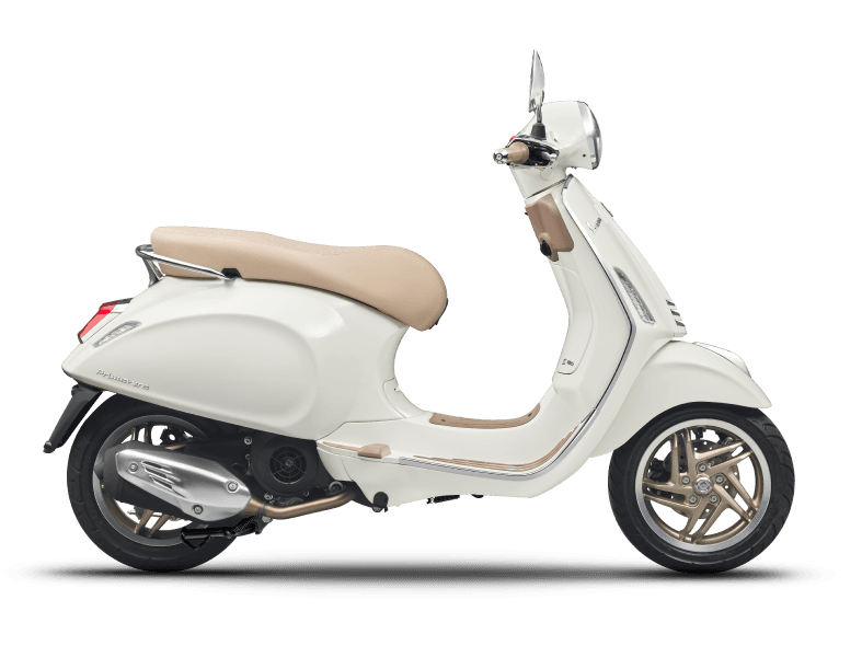 Vespa Primavera in White Innocente, Primavera S