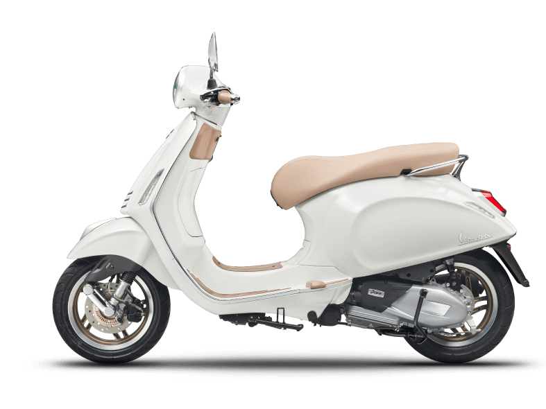 Vespa Primavera in White Innocente, Primavera S