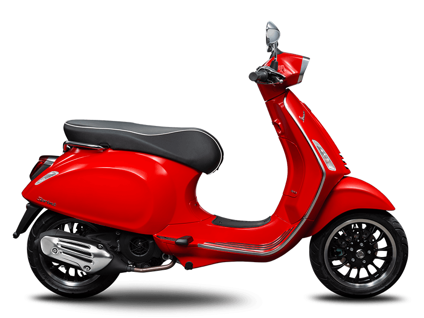 Vespa Sprint in Red Passione, Sprint 150