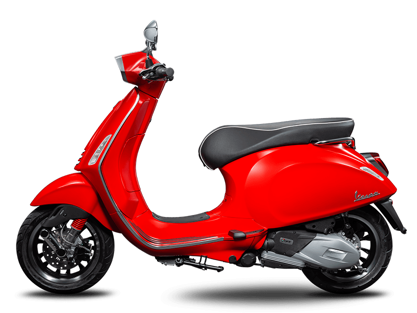Vespa Sprint in Red Passione, Sprint 150