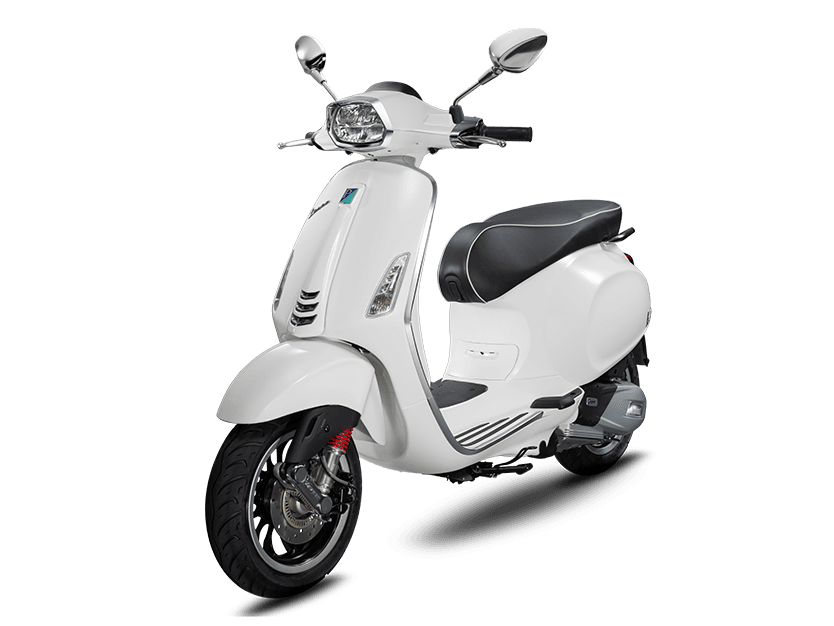 Vespa Sprint in White Innocenza, Sprint 150