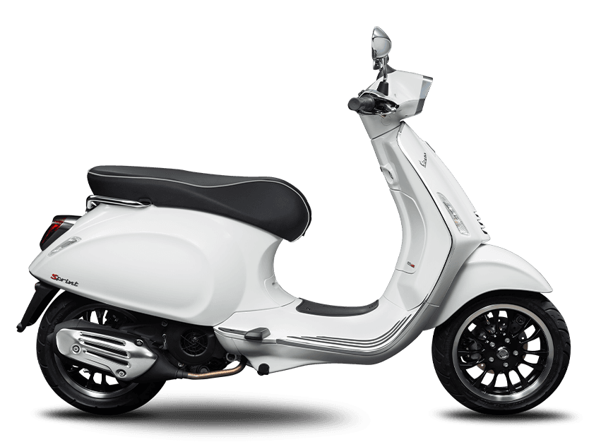 Vespa Sprint in White Innocenza, Sprint 150