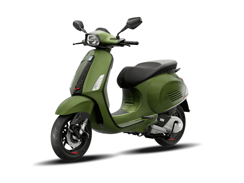 Vespa Sprint in Green Ribelle Matt, Sprint S