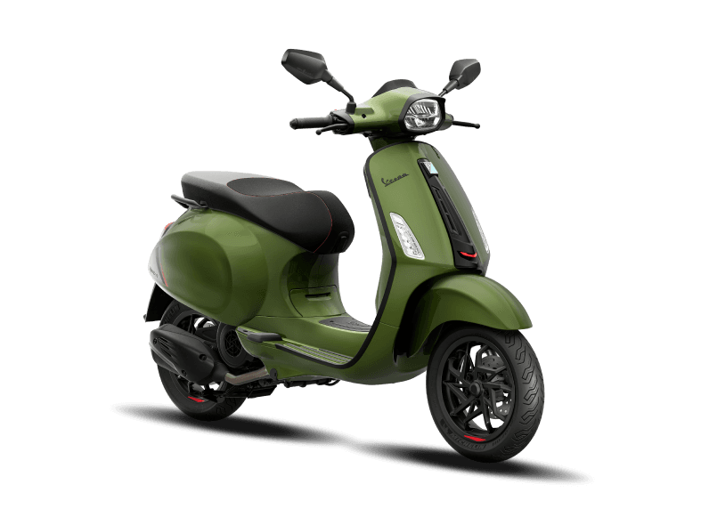 Vespa Sprint in Green Ribelle Matt, Sprint S