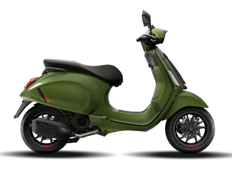 Vespa Sprint in Green Ribelle Matt, Sprint S