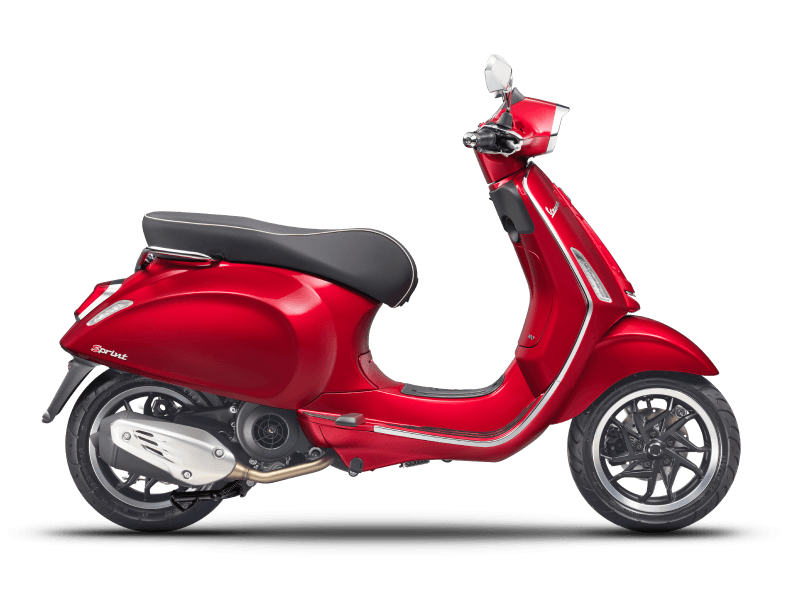 Vespa Sprint in Red Scarlatto, Sprint