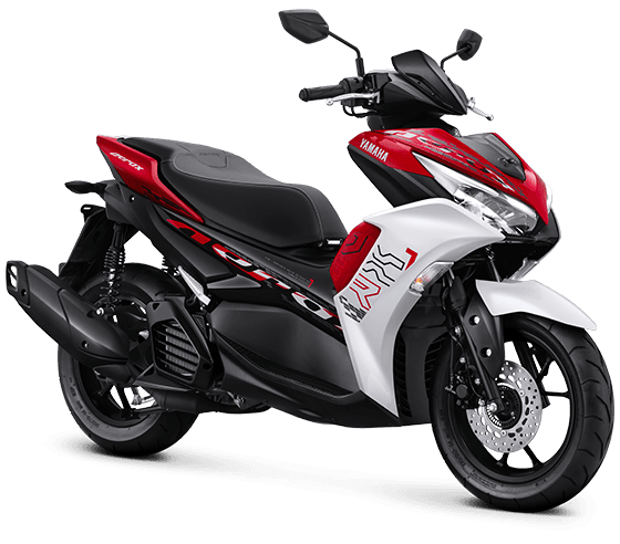 Yamaha Aerox in Metallic Red, Standard