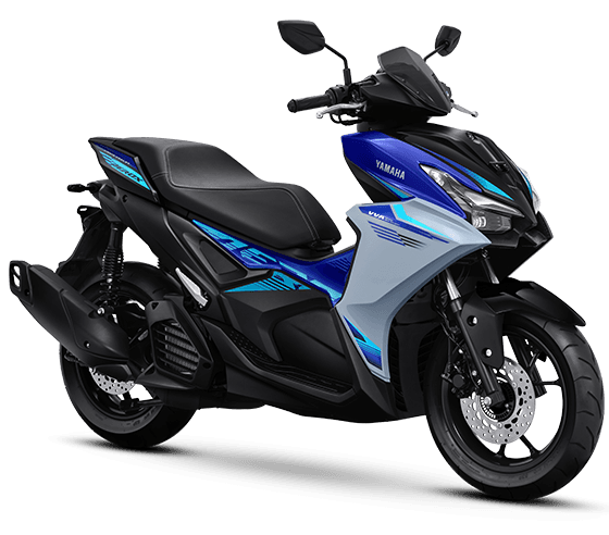Yamaha Aerox in Blue, Standard