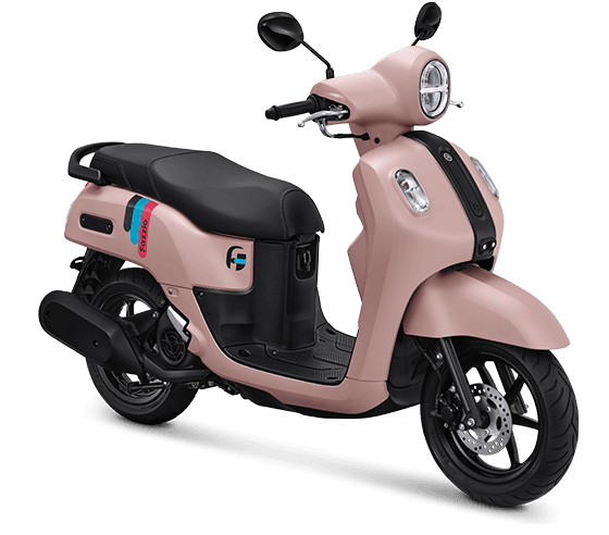 Yamaha Fazzio in Pink Mauve, Hybrid Neo