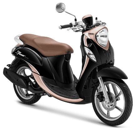 Yamaha Fino in Black Espresso, Fino 125