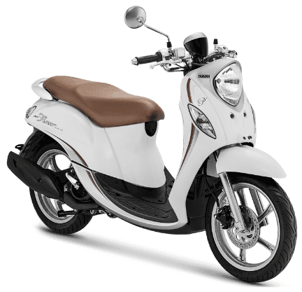 Yamaha Fino in White Latte, Fino 125