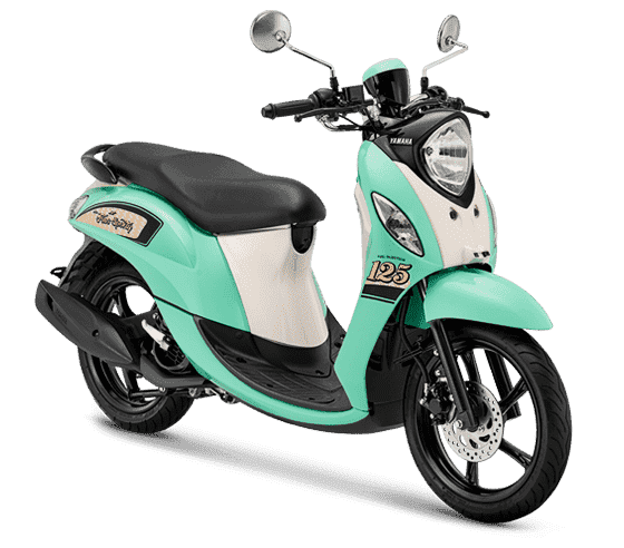 Yamaha Fino in Classic Tosca, Sporty