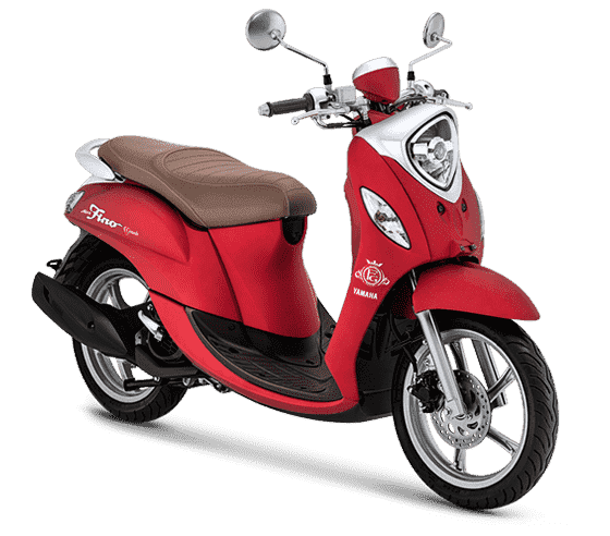 Yamaha Fino in Luxury Red, Grande