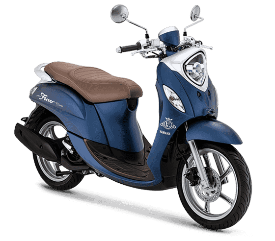 Yamaha Fino in Royal Blue, Grande