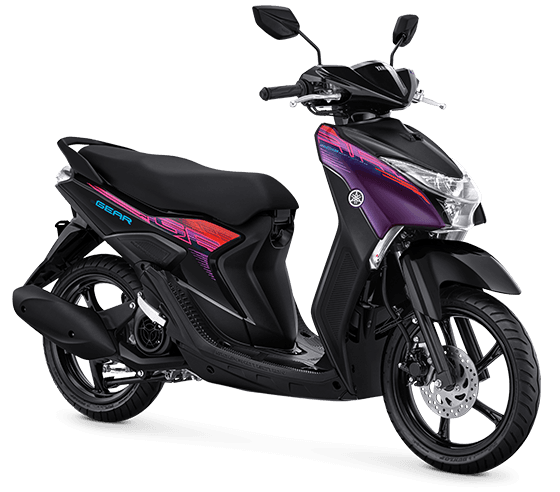 Yamaha Gear 125 in Black, Standard