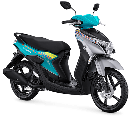 Yamaha Gear 125 in Cyan, Standard