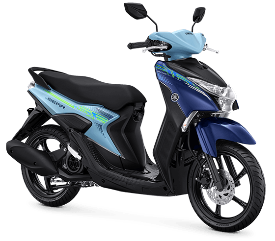 Yamaha Gear 125 in Dull Blue, Standard