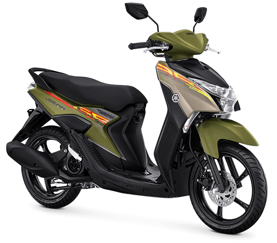 Yamaha Gear 125 in Olive, Standard