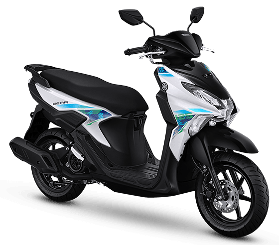 Yamaha Gear 125 in Putih, Hybrid
