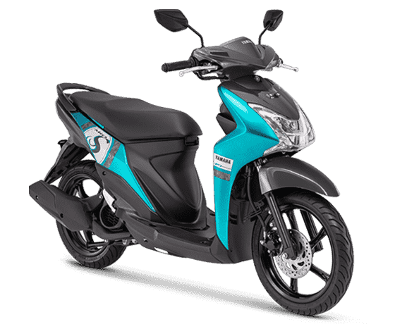 Yamaha Mio in Magnificient Cyan, Mio S