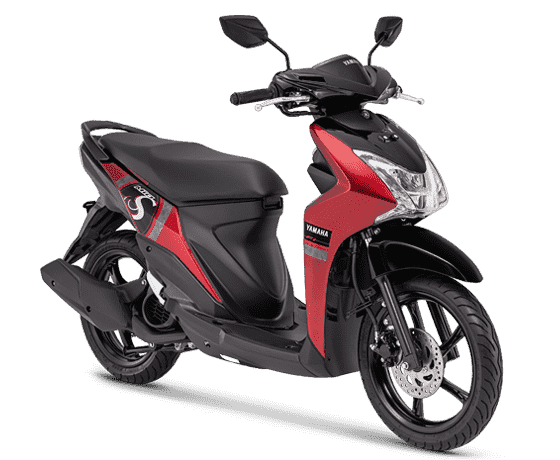 Yamaha Mio in Mysterious Red, Mio S