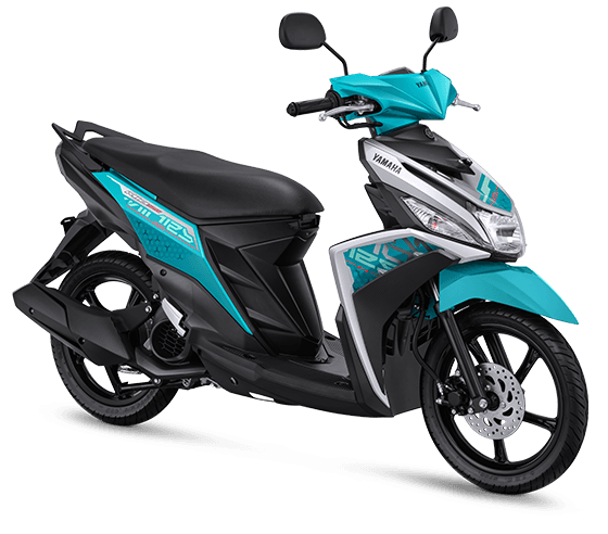 Yamaha Mio in Metallic Cyan, Mio M3 125