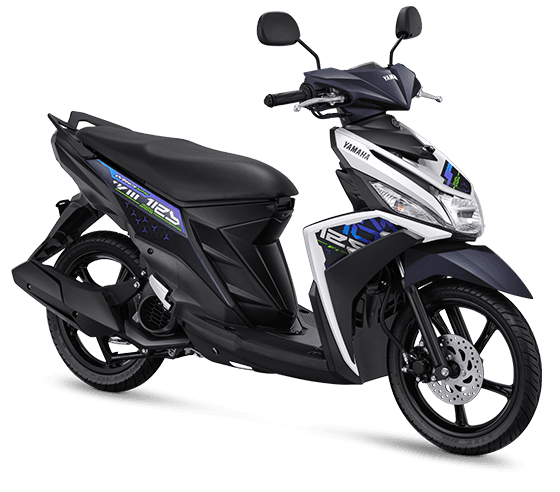 Yamaha Mio in Metallic White, Mio M3 125