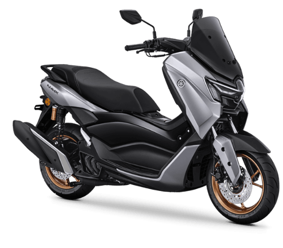 Yamaha NMAX 155 in Elixir Dark Silver, TURBO TECH MAX Ultimate