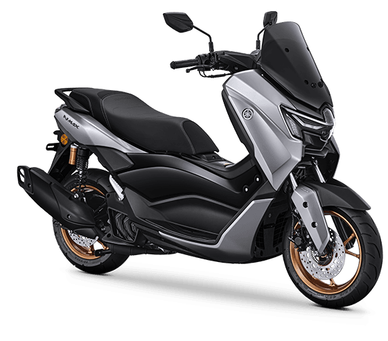 Yamaha NMAX 155 in Elixir Dark Silver, TURBO TECH MAX