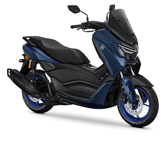 Yamaha NMAX Neo in Matte Blue, Neo S Version · Neo Version