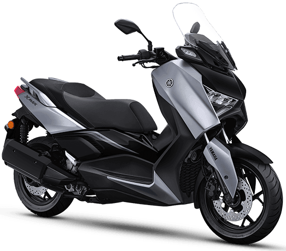 Yamaha XMAX 250 in Elixir Dark Silver, XMAX 250 Connected