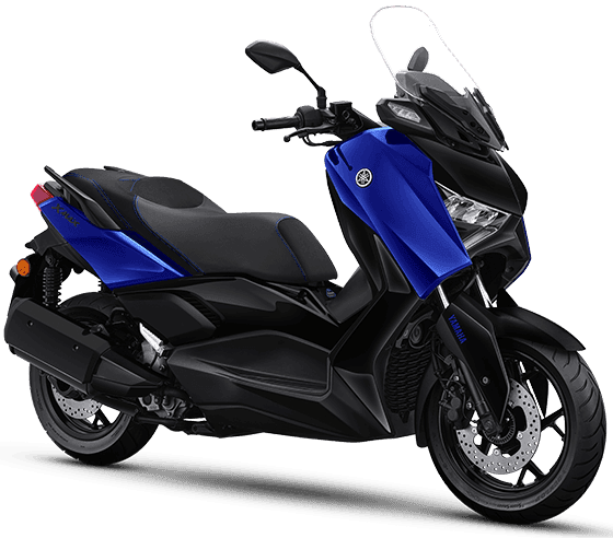 Yamaha XMAX 250 in Metallic Blue, XMAX 250 Connected