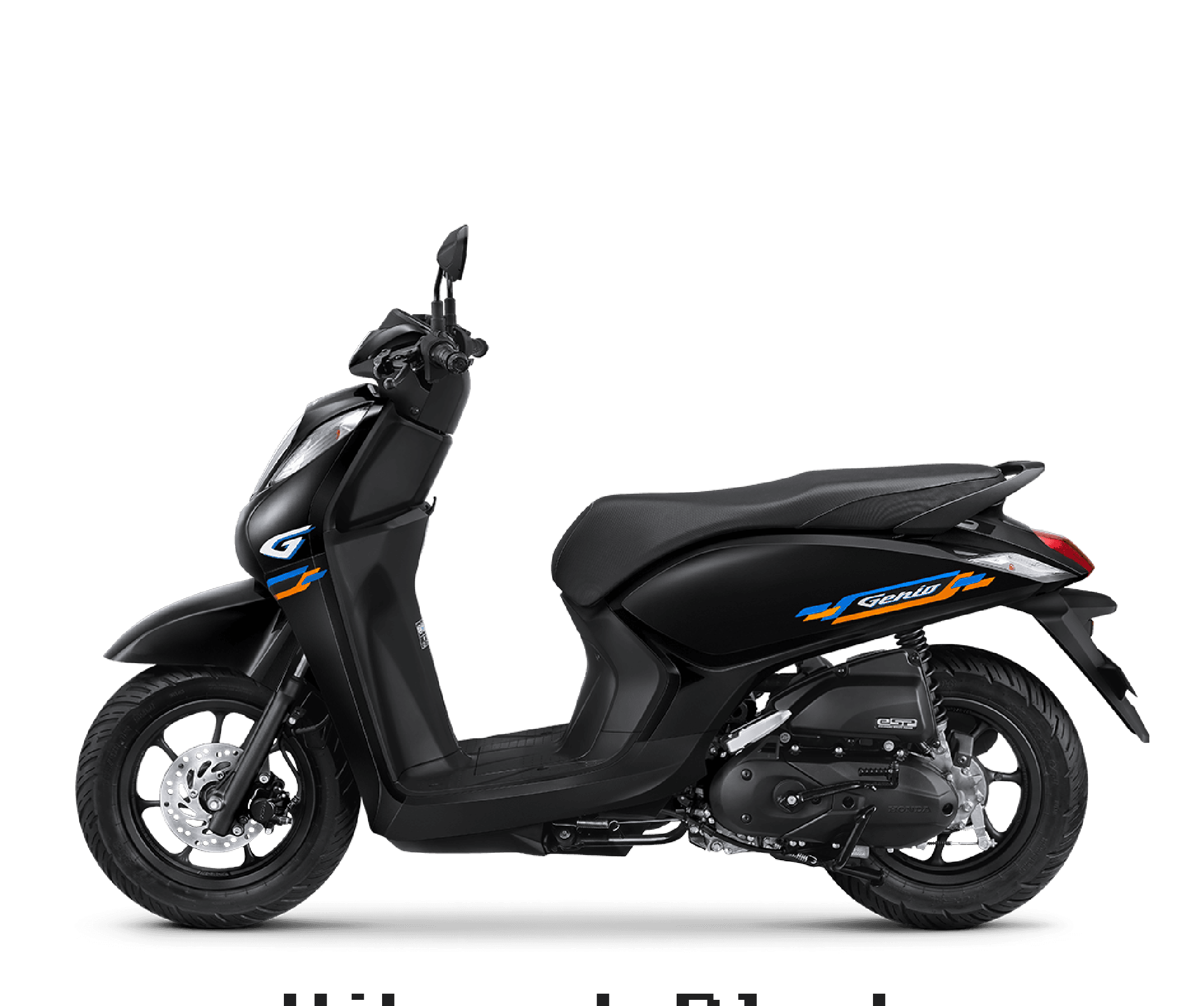 Honda Genio in Black, Vibrant