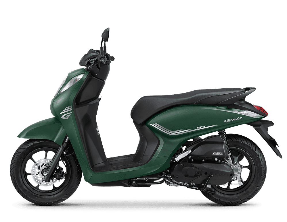 Honda Genio in Matte Green, Fabulous